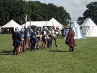 Medieval Re-enactors from the Festival of History